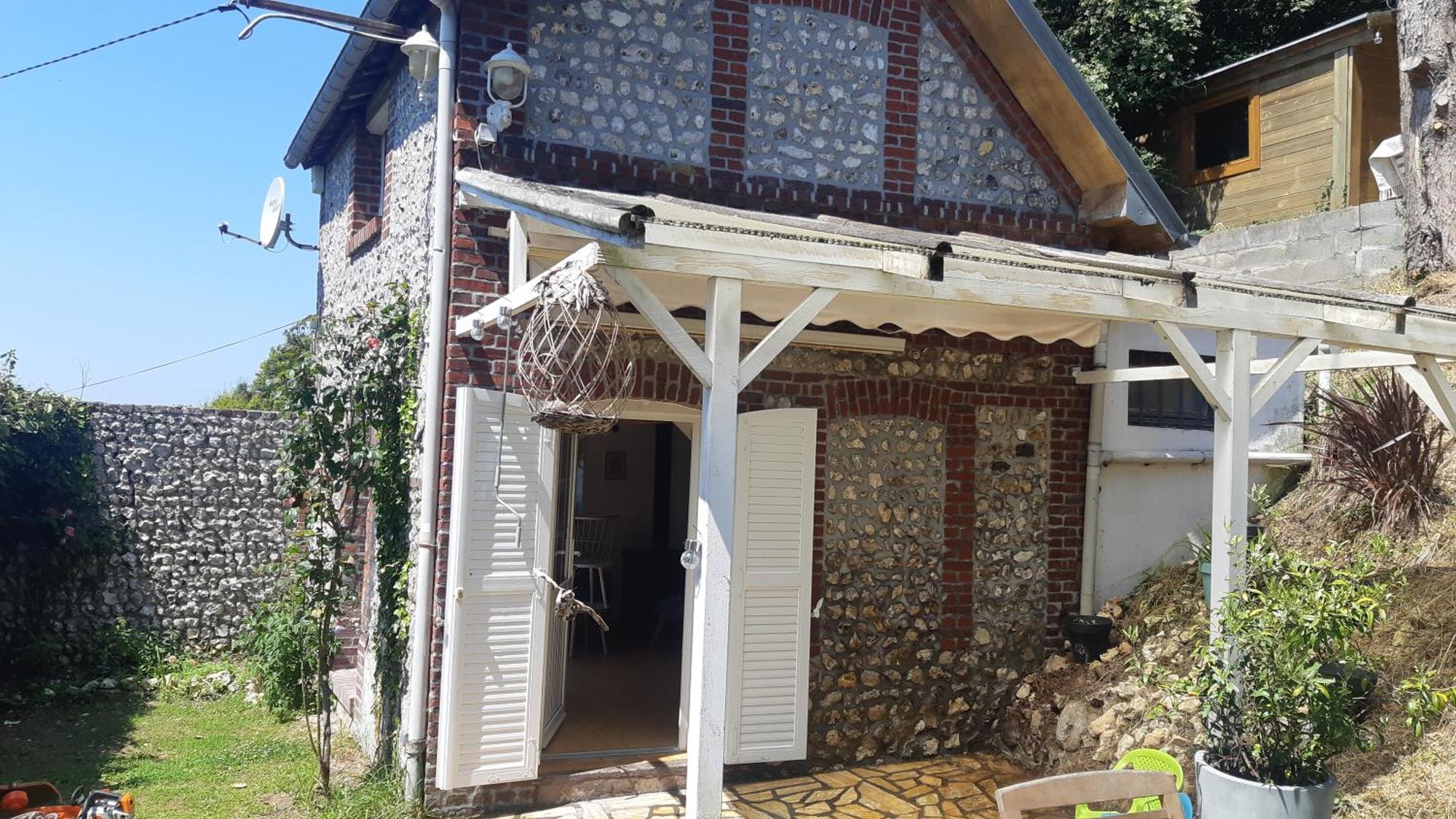 Chez Jeannine, Maison A Étretat Exteriör bild
